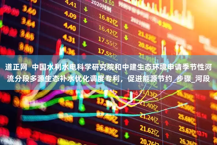道正网  中国水利水电科学研究院和中建生态环境申请季节性河流分段多源生态补水优化调度专利，促进能源节约_步骤_河段