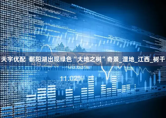 天宇优配  鄱阳湖出现绿色“大地之树”奇景_湿地_江西_树干