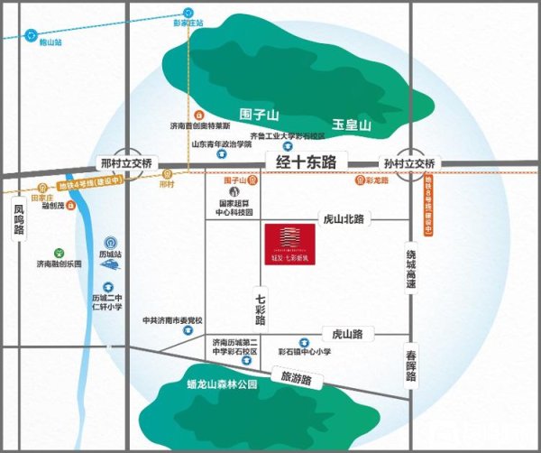 立盟策略 最高7450元/平方米 济南七彩新筑保障性住房启动配售